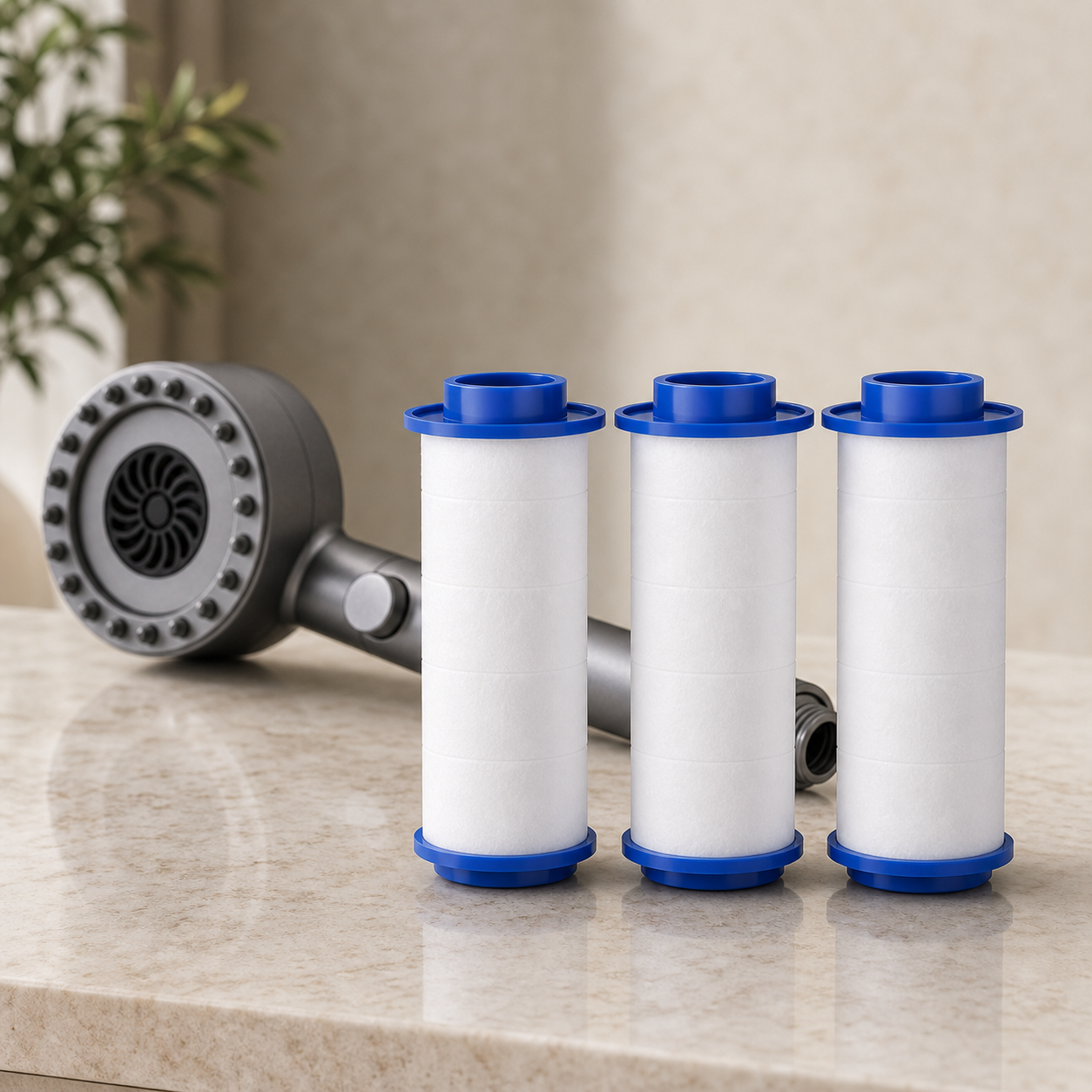 Pack de filtros para el cabezal de ducha Elvix