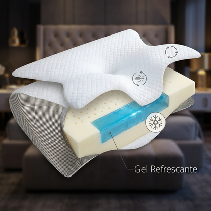 Almohada cervical ergonómica