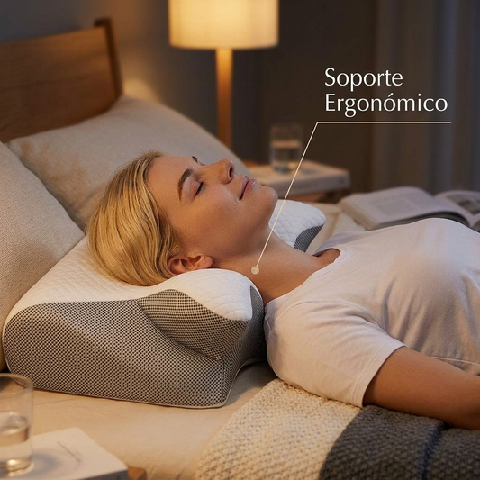 Almohada cervical ergonómica